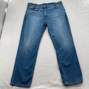 Levi Strauss & Co Mens 541 Denim Blue Jeans Solid Pants 40x32